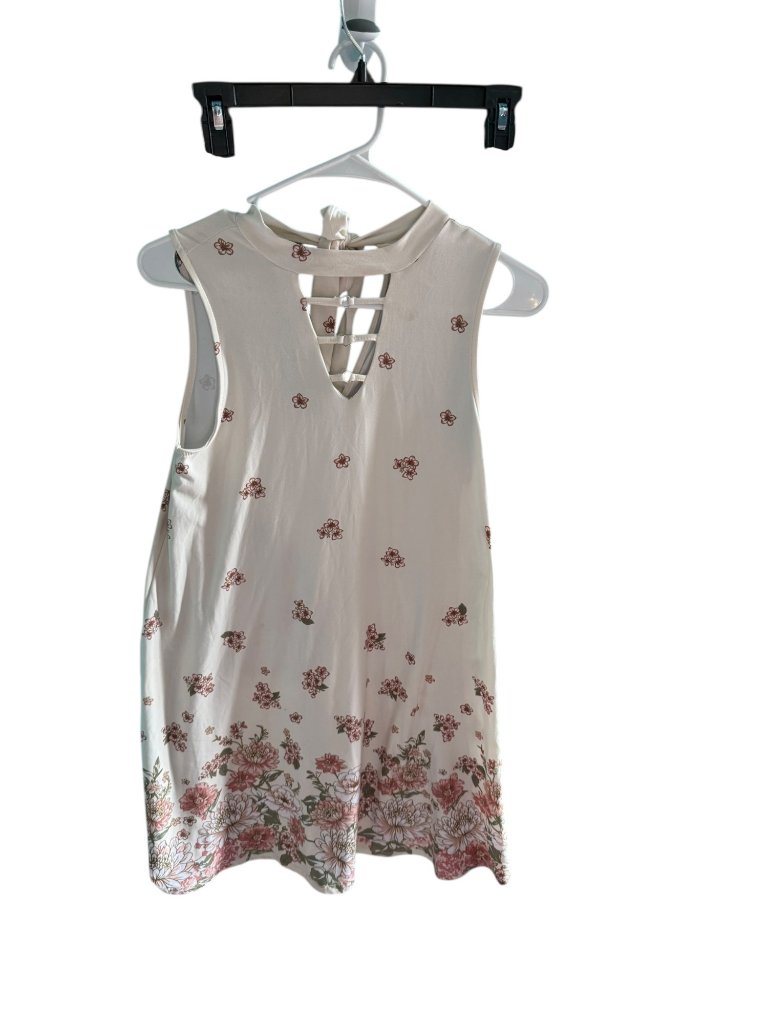 No Boundaries Girls Floral Tunic Top (Size 7/9)